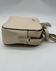 Kate Spade Beige Pebbled Leather Arla Camera Bag