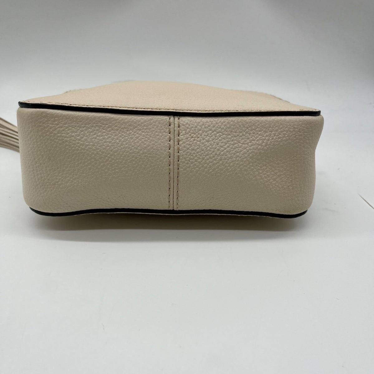 Kate Spade Beige Pebbled Leather Arla Camera Bag