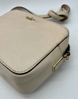 Kate Spade Beige Pebbled Leather Arla Camera Bag