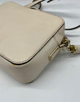 Kate Spade Beige Pebbled Leather Arla Camera Bag