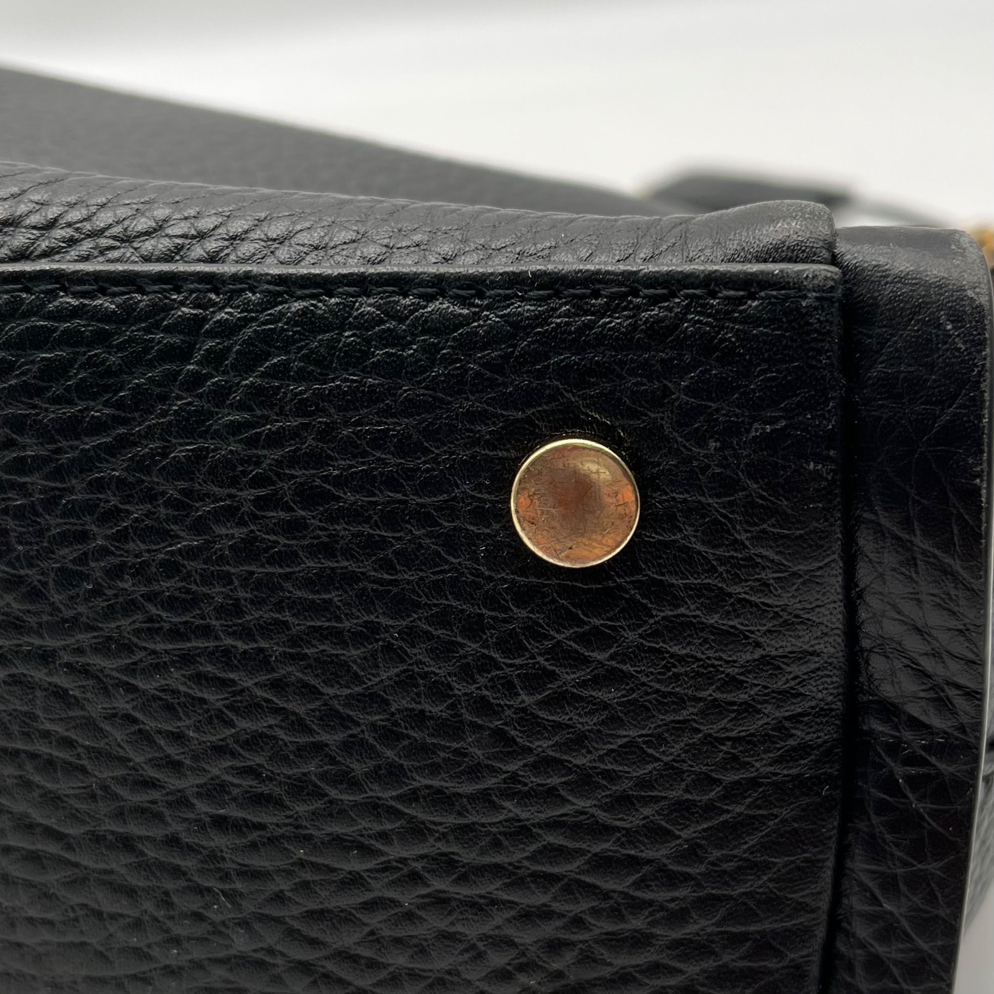 Radley London Black Pebbled Leather Sloane Street Shoulder Bag