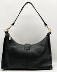 Radley London Black Pebbled Leather Sloane Street Shoulder Bag