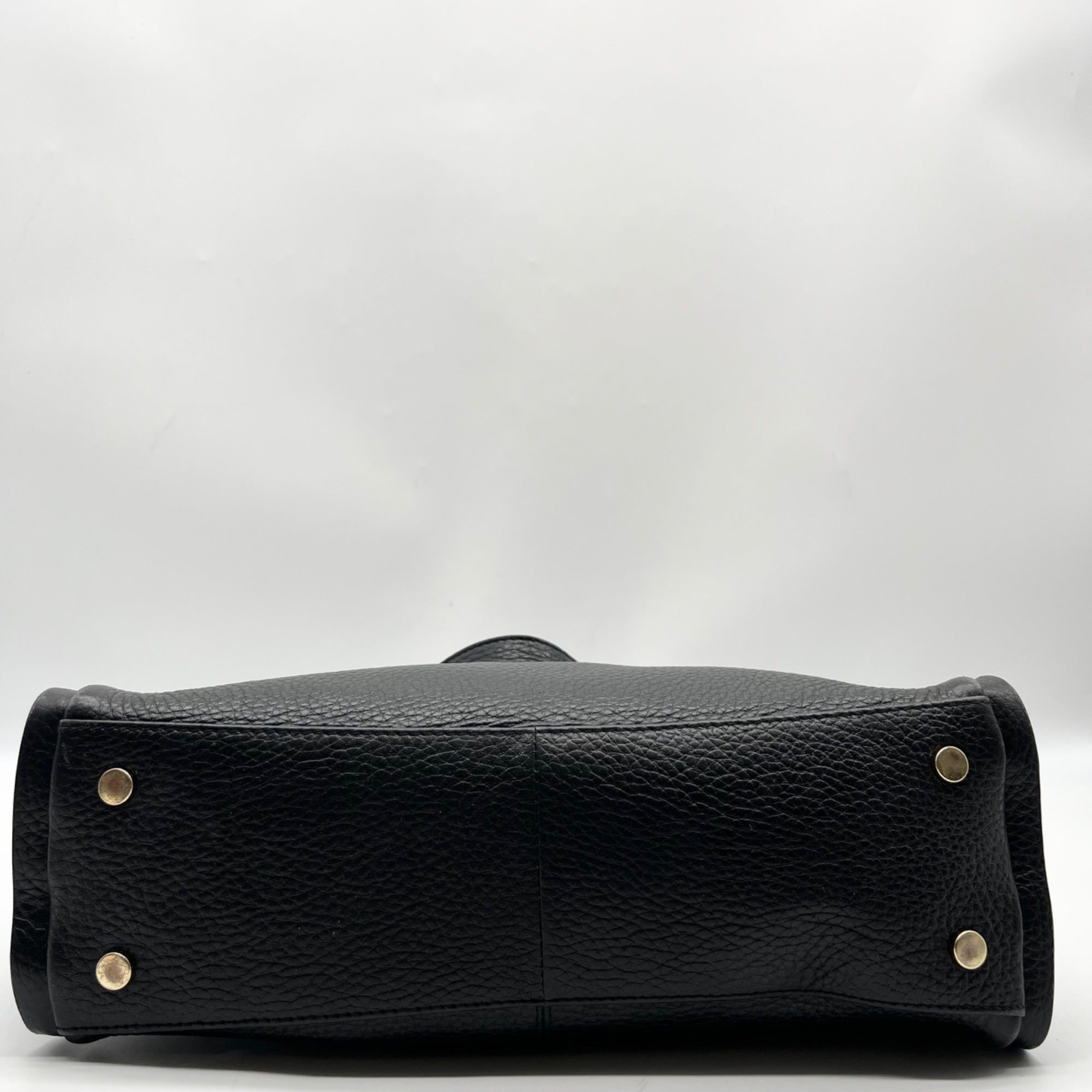 Radley London Black Pebbled Leather Sloane Street Shoulder Bag