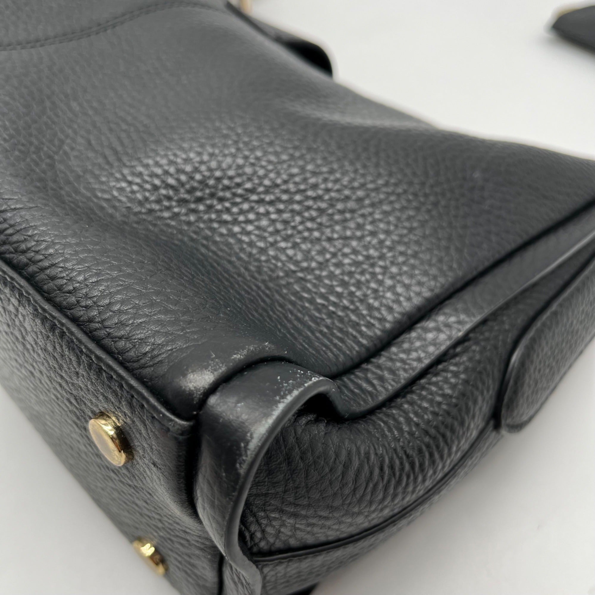 Radley London Black Pebbled Leather Sloane Street Shoulder Bag