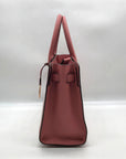 Michael Kors Pink Saffiano Leather Dillon Convertible Satchel Bag