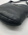 The Sak Black Pebbled Leather Hobo Bag
