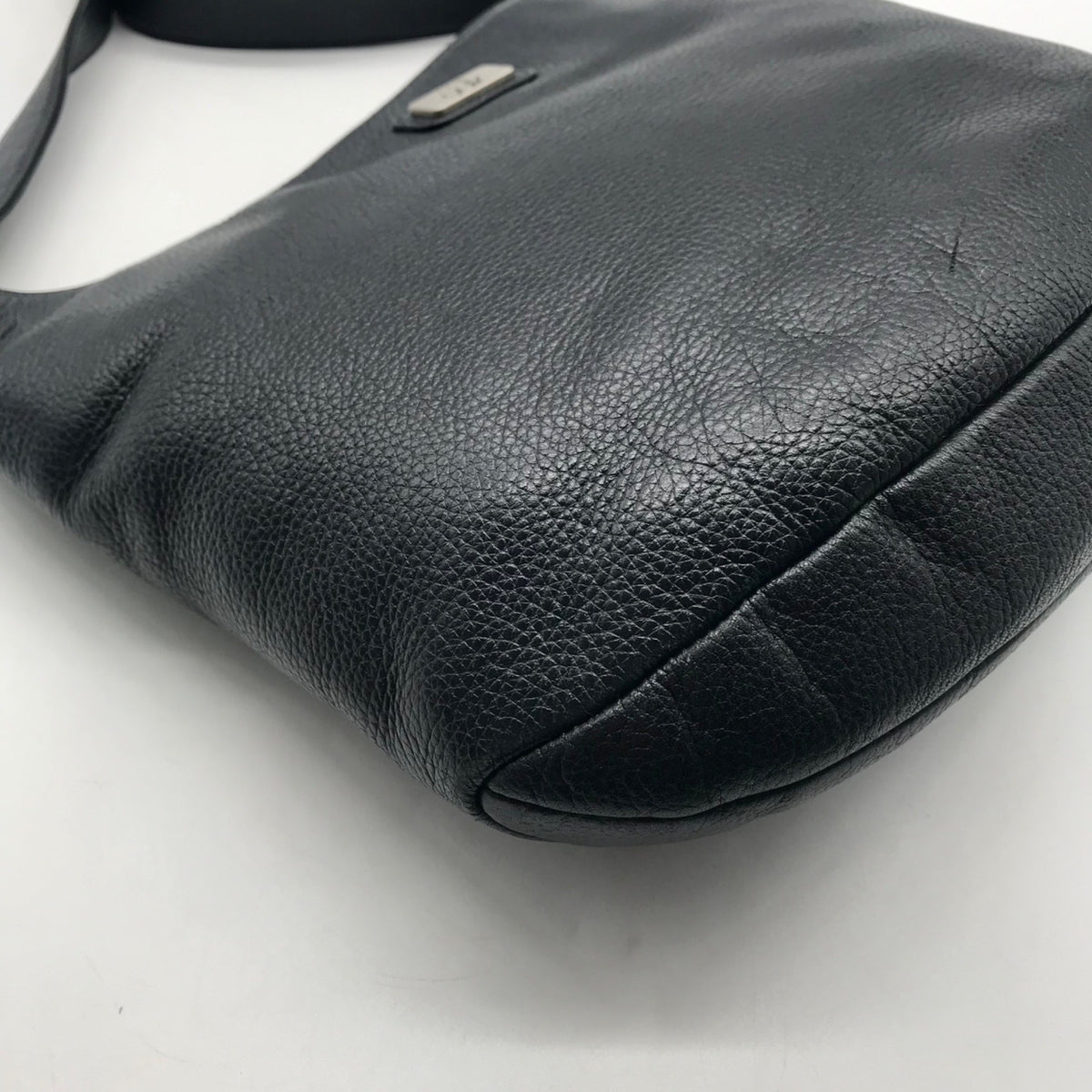 The Sak Black Pebbled Leather Hobo Bag