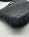 The Sak Black Pebbled Leather Hobo Bag