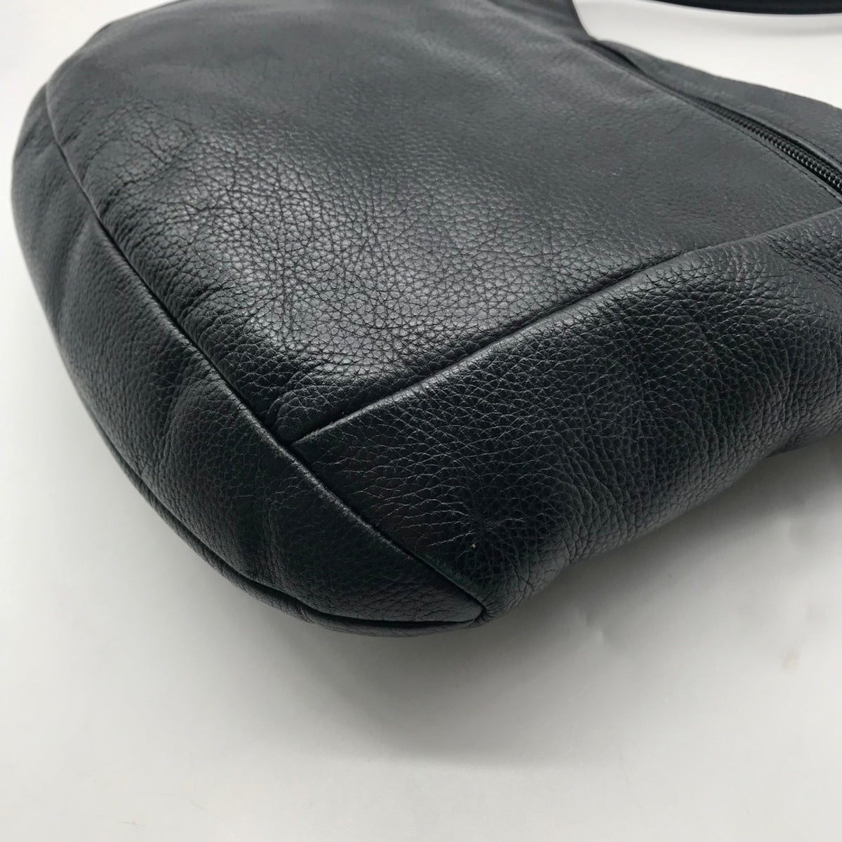 The Sak Black Pebbled Leather Hobo Bag