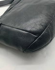 The Sak Black Pebbled Leather Hobo Bag