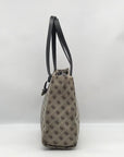 Dooney & Bourke Gray Monogram Canvas North South Tote Bag