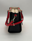 Kate Spade Chelsea Square Bennett Beige Leather Satchel Bag