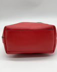 Coach Red Leather Mini Legacy Duffel Crossbody Bag 19901