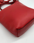 Coach Red Leather Mini Legacy Duffel Crossbody Bag 19901