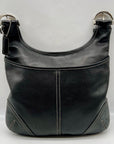 Coach Black Leather Vintage Soho Hobo Bag 9549