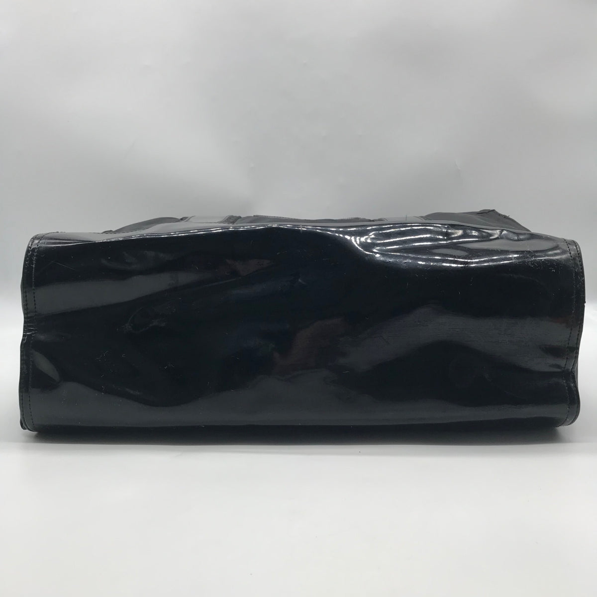 Tory Burch Black Nylon And Patent Leather Ella Tote Bag