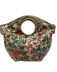 Hobo Multicolor Floral Convertible Bangle Satchel Bag