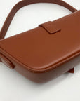 MMS Brown Leather Mini Bag