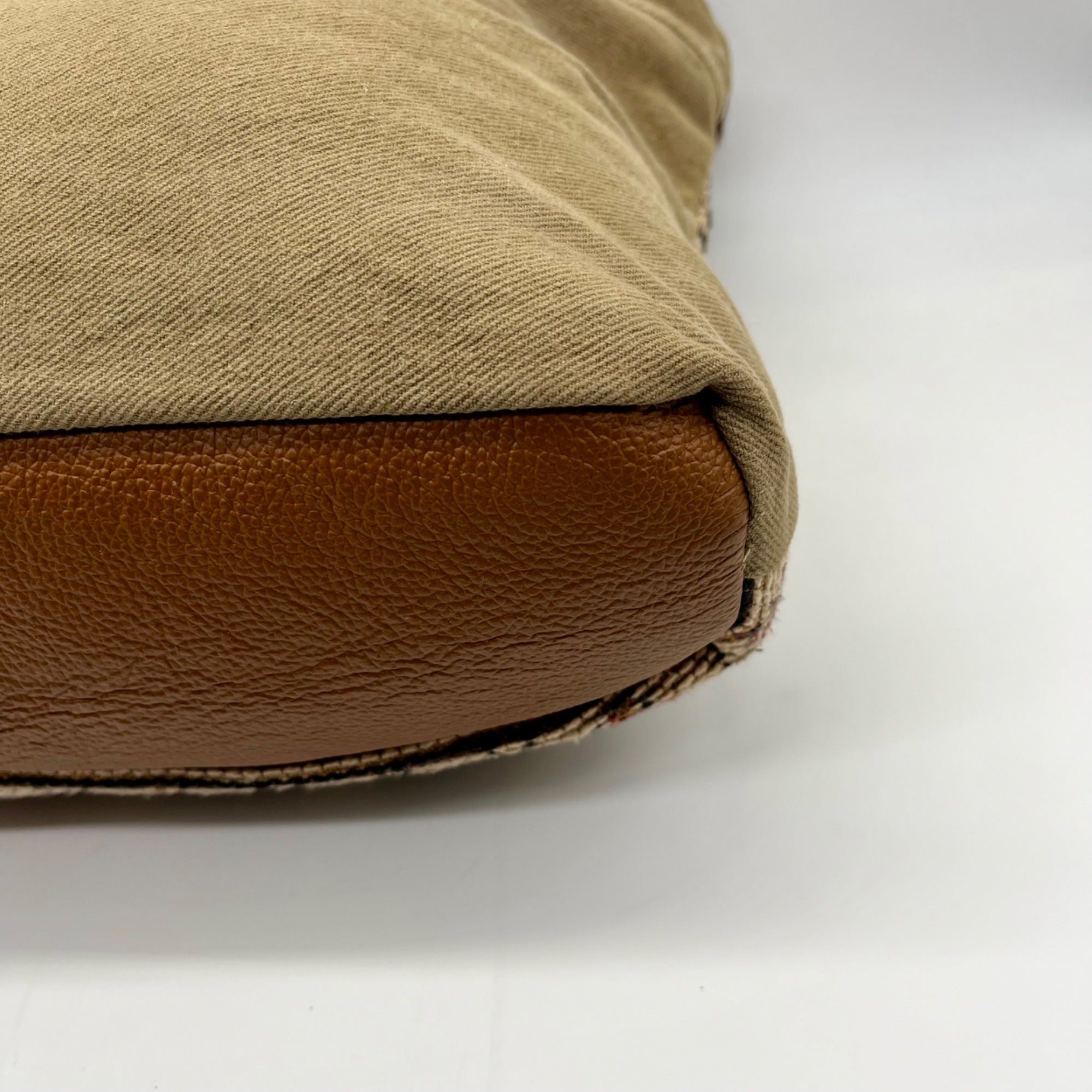 Myra Bardic Brown Canvas Tote Bag