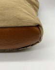 Myra Bardic Brown Canvas Tote Bag