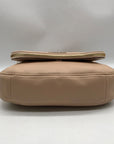 Michael Kors Light Pink Pebbled Leather Bedford Convertible Shoulder bag