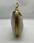 Nina Gold Mesh Mini Bag With Pouch
