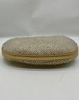 Nina Gold Mesh Mini Bag With Pouch