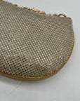 Nina Gold Mesh Mini Bag With Pouch