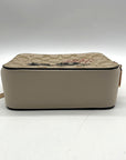 Coach Signature Rabbit & Carriage Coated Canvas Box Satchel