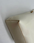 Aldo Beige Faux Leather Bienkax Medium Bucket Bag