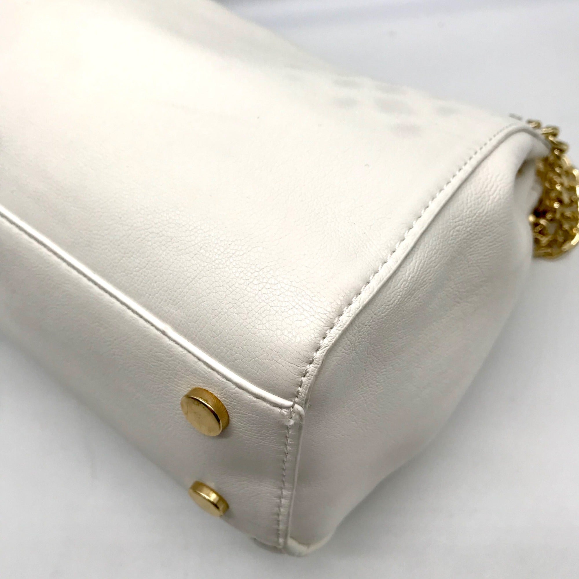 I.N.C International Concepts Vanilla Quilted Harrper Aurora Shoulder Bag