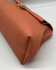 Jules Kae Peach Ellie Turn Lock Clutch