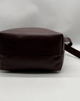 Madewell Essentials Burgundy Leather Tote