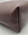 Madewell Essentials Burgundy Leather Tote