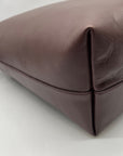 Madewell Essentials Burgundy Leather Tote