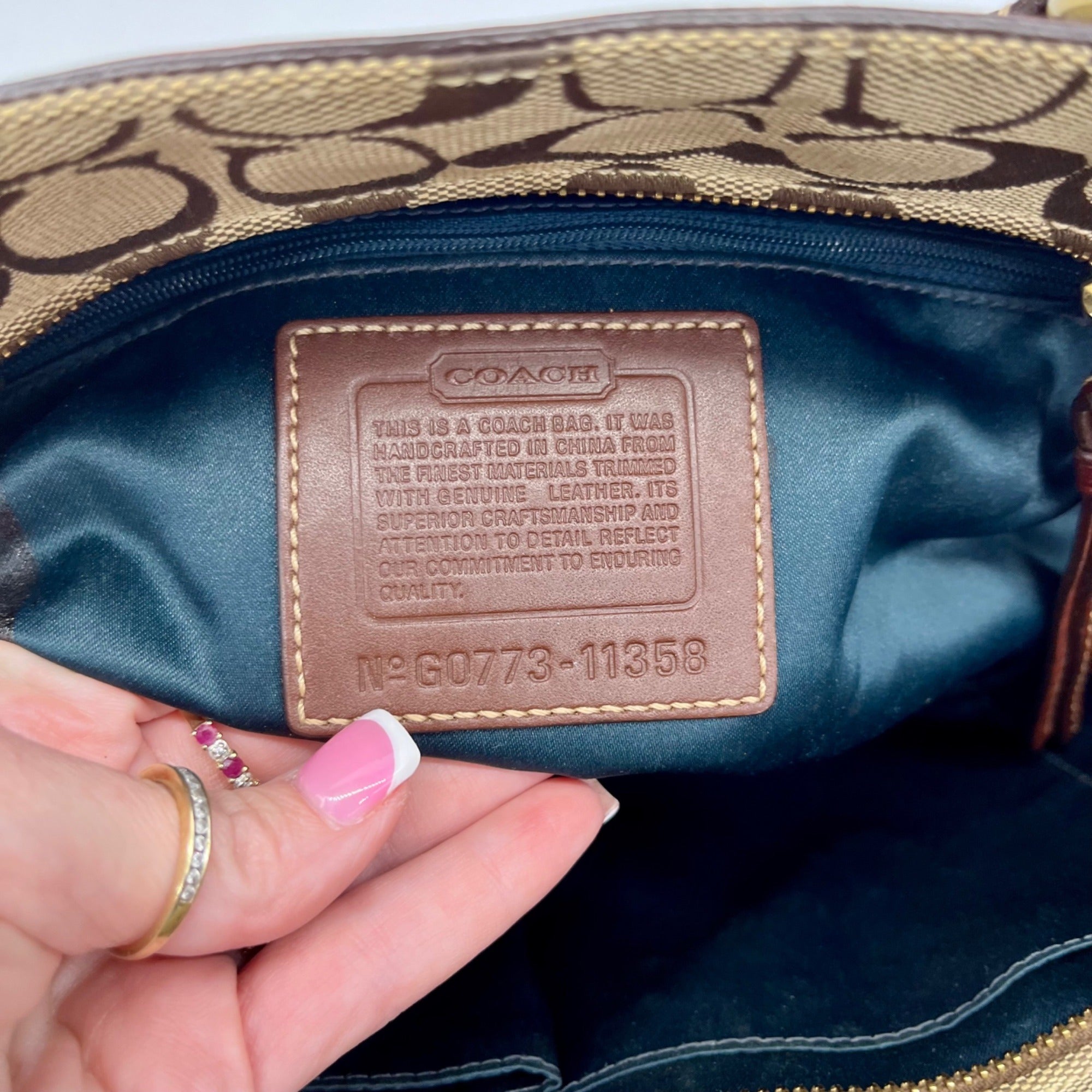 Coach Patchwork Tote-11358