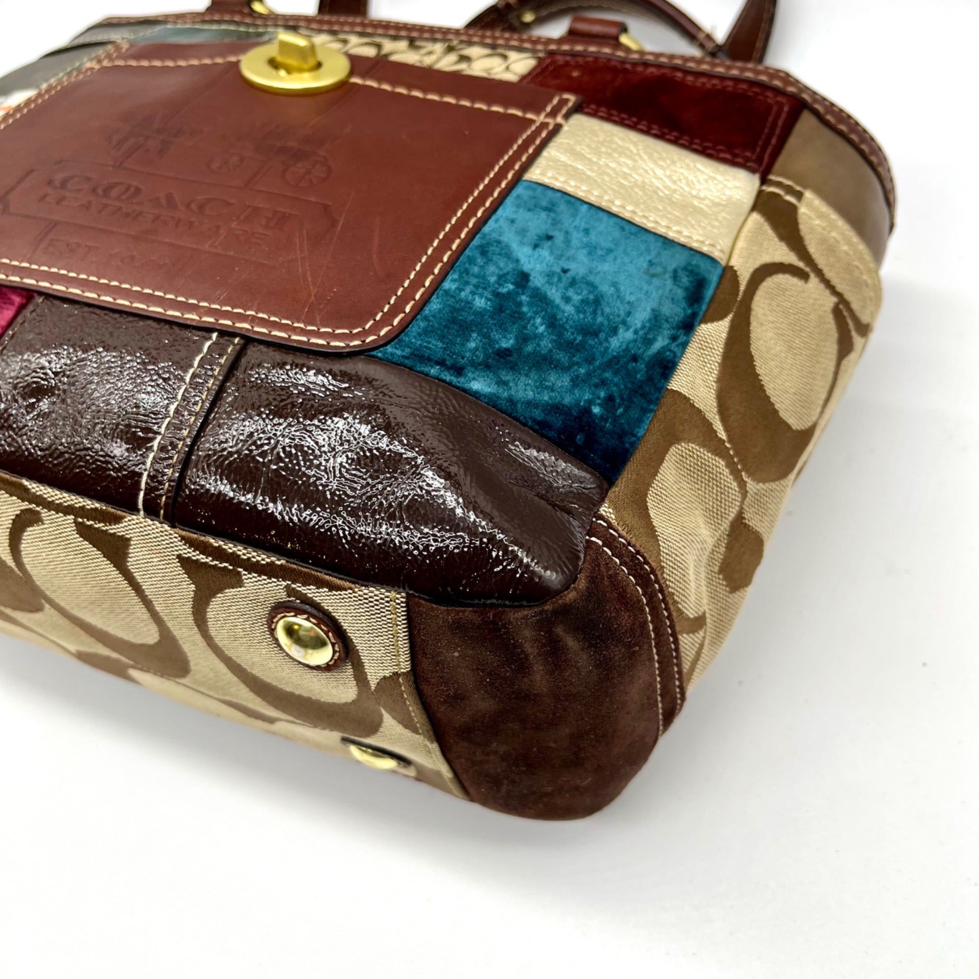 Coach Patchwork Tote-11358