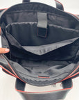 Lodis Black Leather Convertible Briefcase
