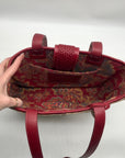 Brighton Tan Woven Raffia Tote Bag
