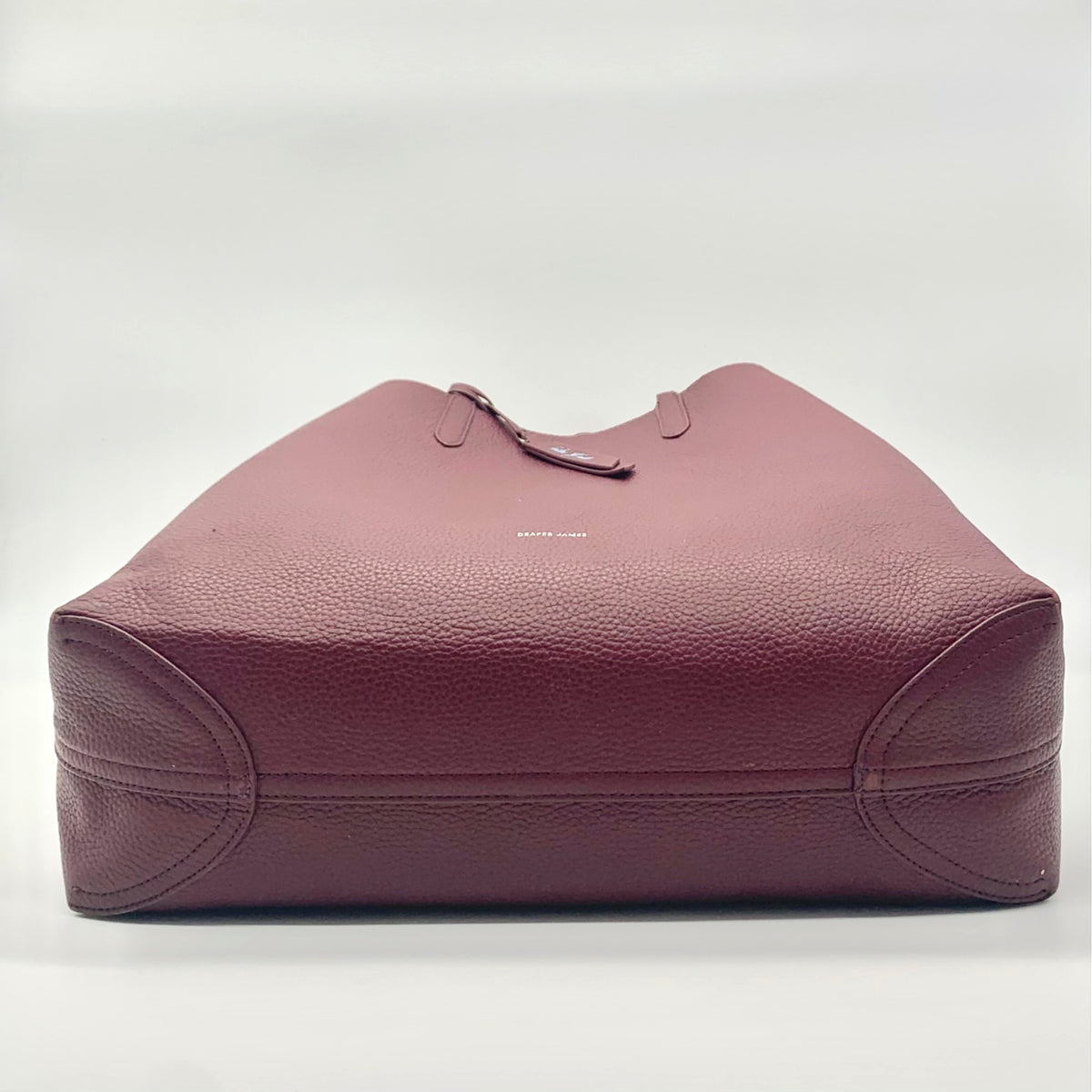 Draper James Wine Large Reversible Tote Bag and Pouch