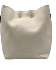 Coach White Pebbled Leather Derby Crossbody Bag F58661