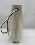 Coach White Pebbled Leather Derby Crossbody Bag F58661