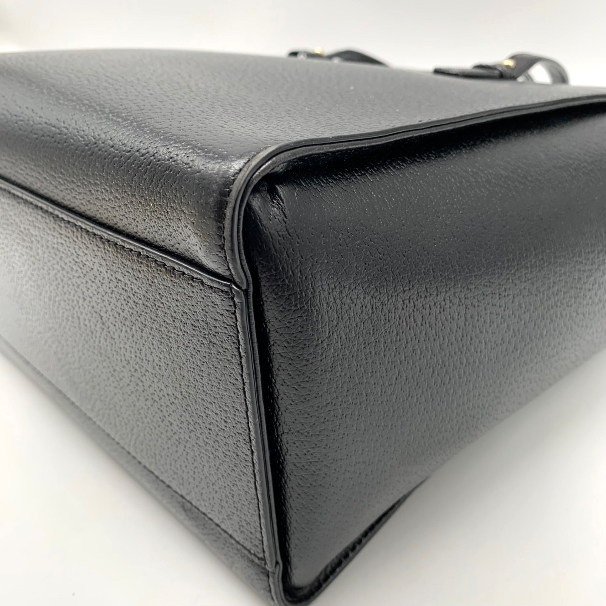 Kate Spade Black Pebbled Leather Medium Grand Street Hayden Crossbody Satchel