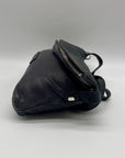 Liebeskind Black Textured Leather Crossbody Bag