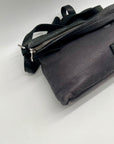 Liebeskind Black Textured Leather Crossbody Bag