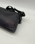 Liebeskind Black Textured Leather Crossbody Bag