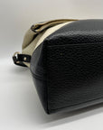 Kate Spade White Pebbled Leather Maria Porcelain Crossbody Bag