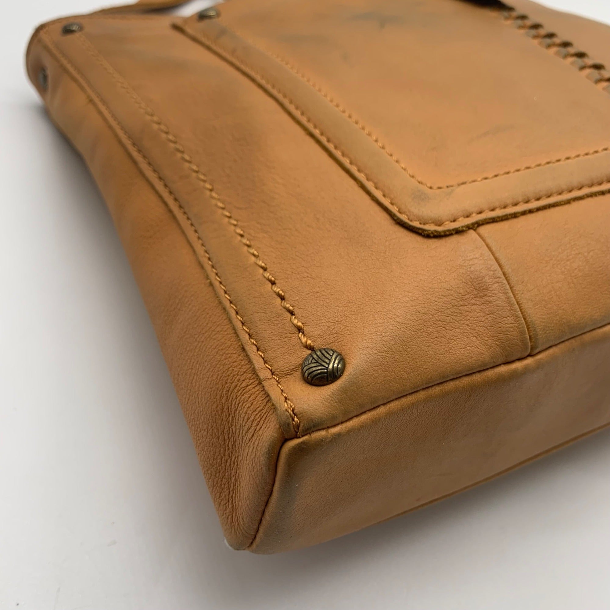 The Sak Tan Sunrise Heritage Leather Crossbody