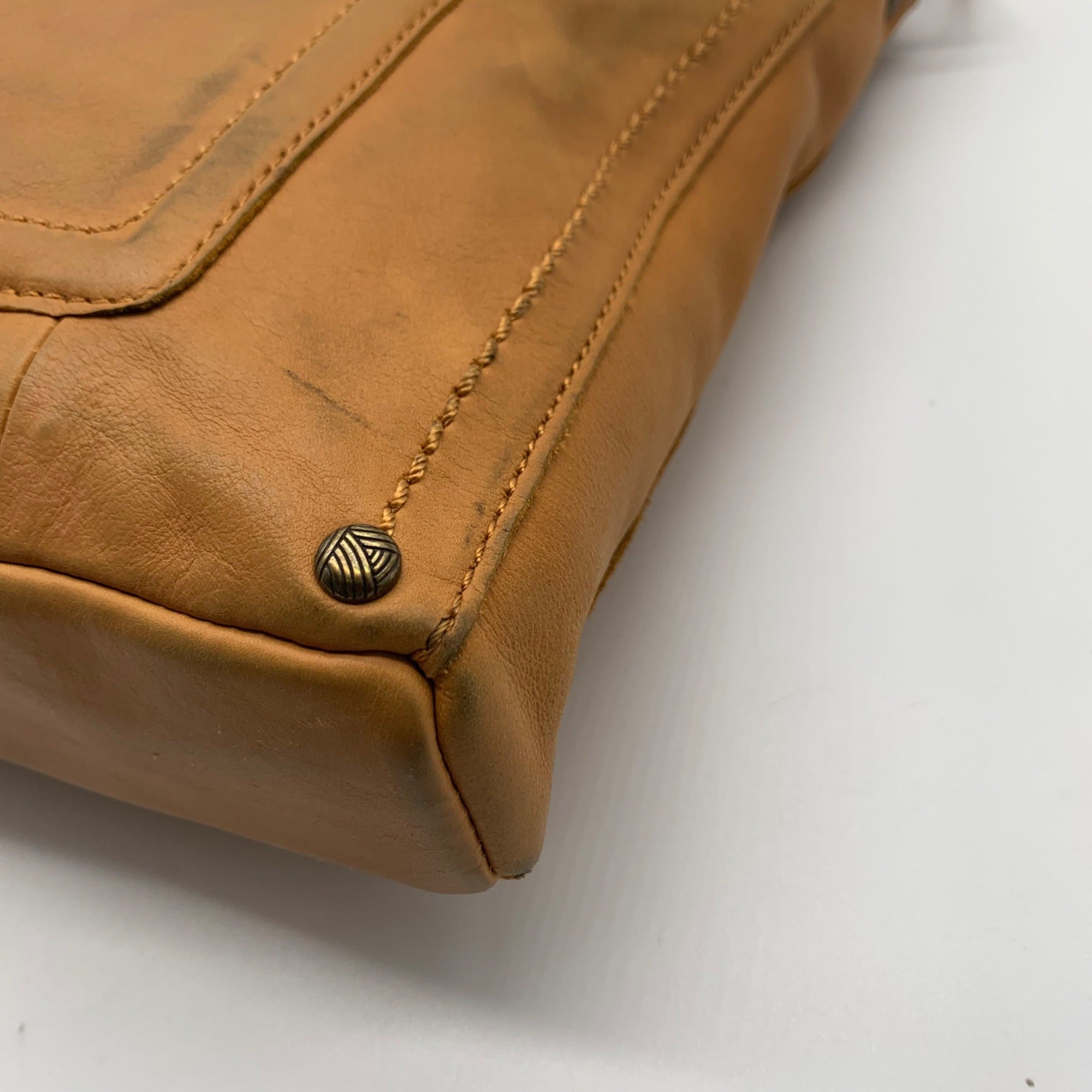 The Sak Tan Sunrise Heritage Leather Crossbody