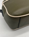 Coach Olive Green Color-Way Pebbled Leather Crossbody Bag-3041